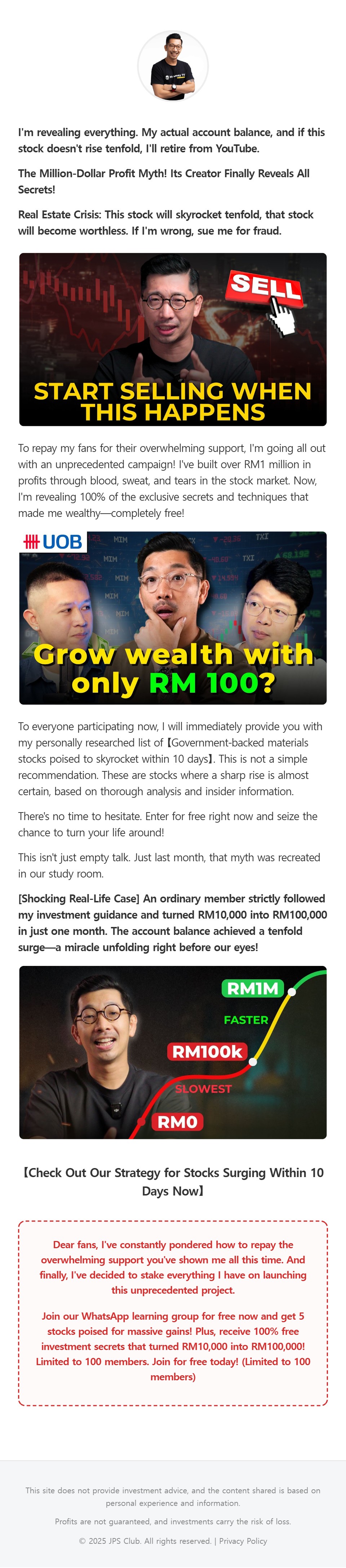 Landing Page Content